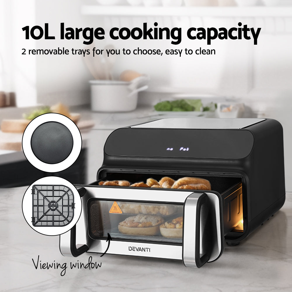 Air Fryer 10L LCD Kitchen Oven