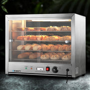 Commercial Food Warmer Hot Display Showcase Cabinet 64cm