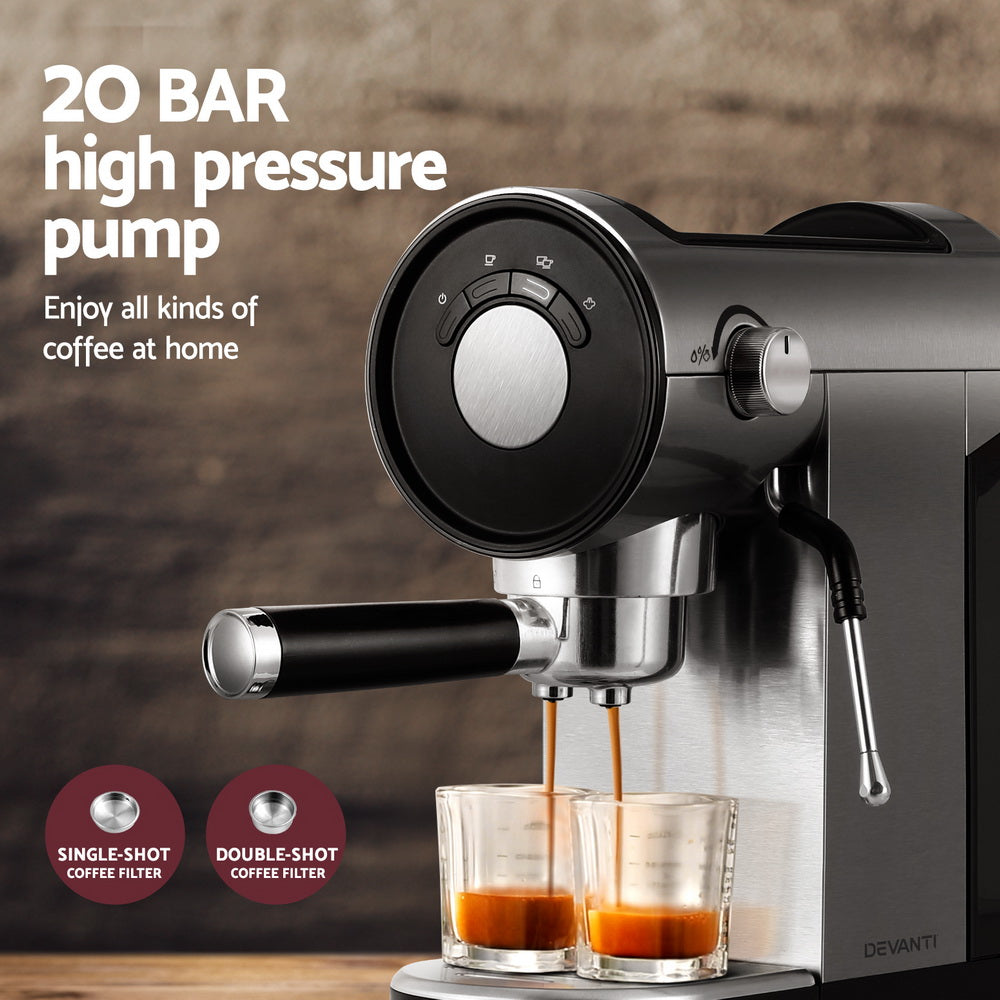 20 Bar Coffee Machine Espresso Cafe Maker