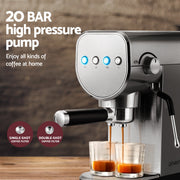 20 Bar Coffee Machine Espresso Cafe Maker