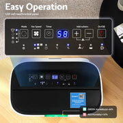 Devanti Dehumidifier 20L Air Purifier White