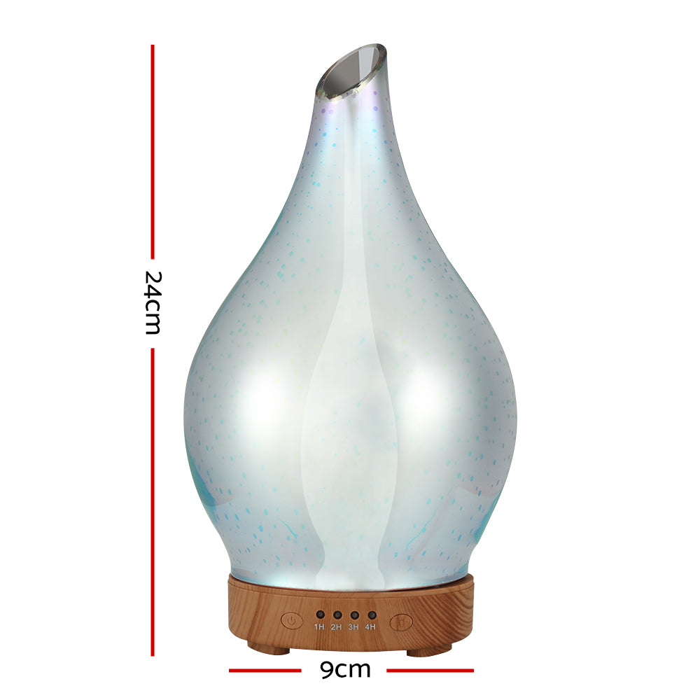 Aroma Diffuser Aromatherapy Humidifier 3D 100ml