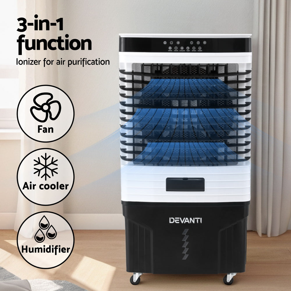 60L Evaporative Air Cooler Conditioner