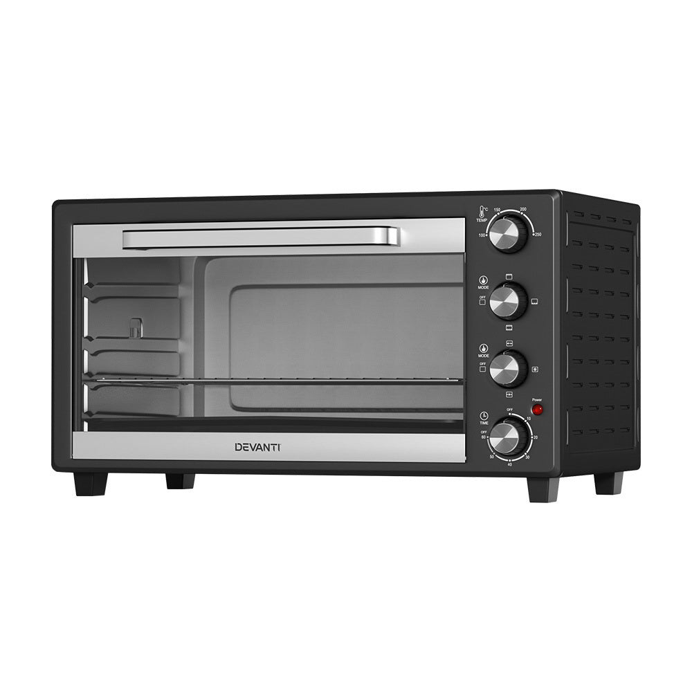 45L Convection Oven Electric Fryer Ovens 1800W