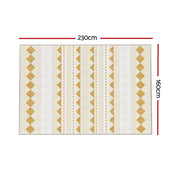 Artiss Rug 160x230cm Area Rug Washable Mat Large Carpet Soft Short Pile Ella