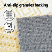 Artiss Rug 160x230cm Area Rug Washable Mat Large Carpet Soft Short Pile Ella