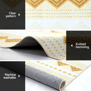 Artiss Rug 160x230cm Area Rug Washable Mat Large Carpet Soft Short Pile Ella