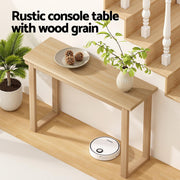 Artiss Console Table 110CM Pine