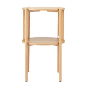 Artiss Coffee Table 2-Tier Round Wood