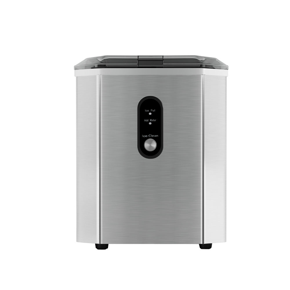 Portable Ice Maker Machine Ice Cube 12kg Bar Countertop Stainless Steel