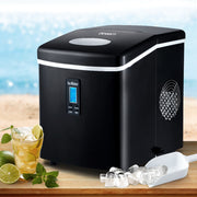 3.2L Portable Ice Cube Maker Machine Benchtop Counter Black