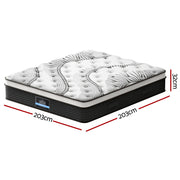 Giselle Bedding 32cm Mattress Euro Top Super King