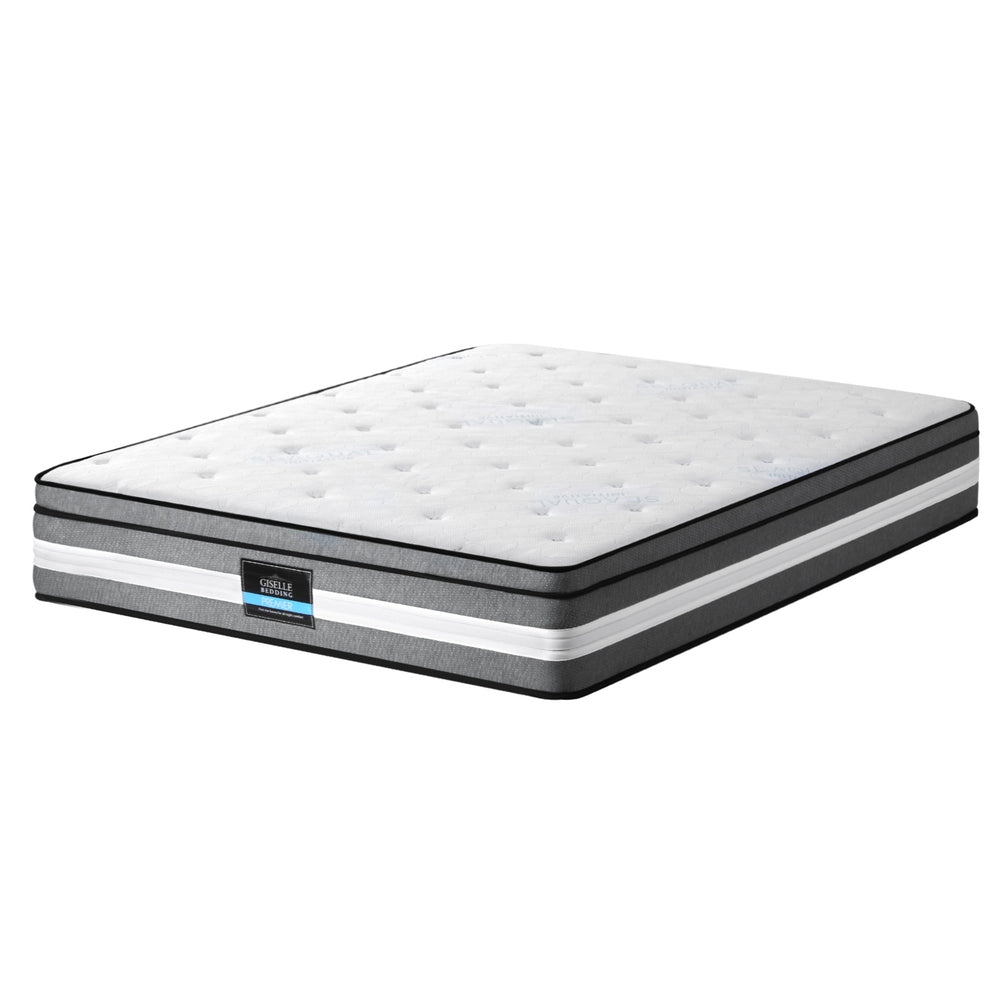 Giselle Bedding 30cm Mattress Gel Foam Pocket Spring Double