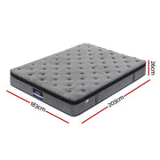 26cm Giselle Mattress King Latex Foam Mattresses
