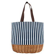 Alfresco 4 Person Picnic Basket Bag Set Wooden Blanket Cooler Outdoor Insulated