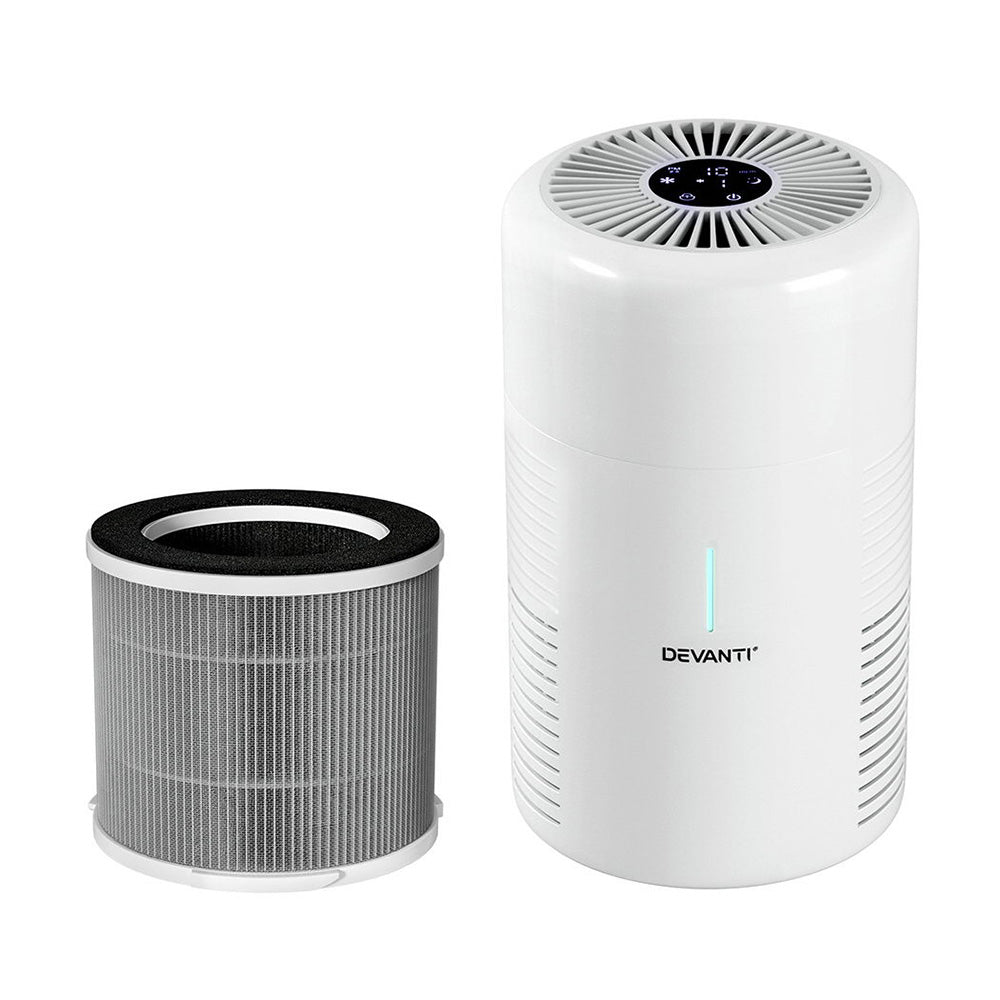 Air Purifier 3-layer HEPAh11 Filter Home Freshener Carbon PM2.5 Remover