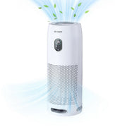 Devanti Air Purifier 4-Layer HEPA Filter White
