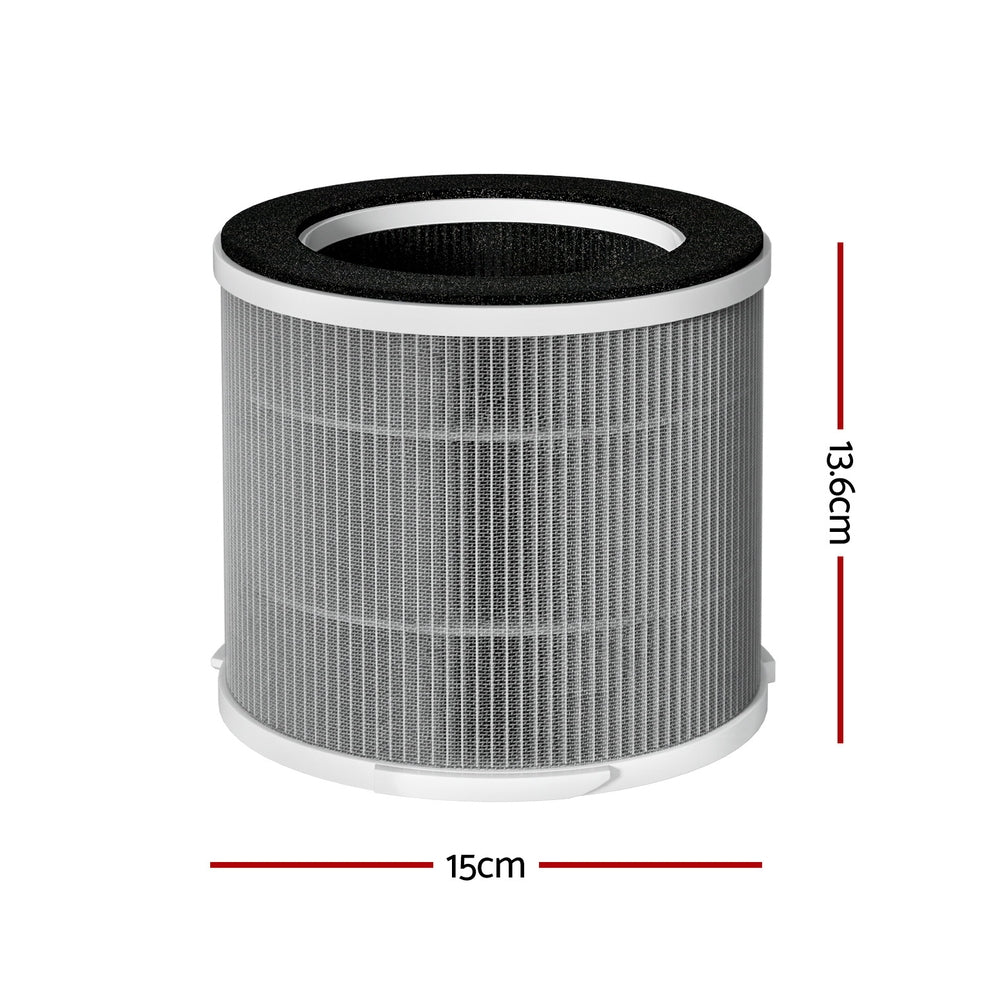 Replacement Filter Air Purifier HEPAh11 Filters Carbon 3-layer