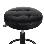 Salon Stool Round Swivel Chairs Black