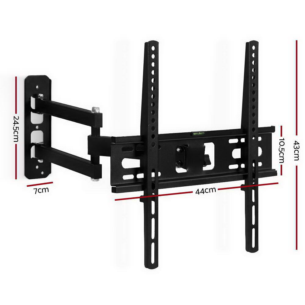 TV Wall Mount Bracket for 23"-55" LED LCD TVs Full Motion Strong Arms