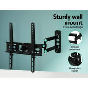 TV Wall Mount Bracket for 23"-55" LED LCD TVs Full Motion Strong Arms