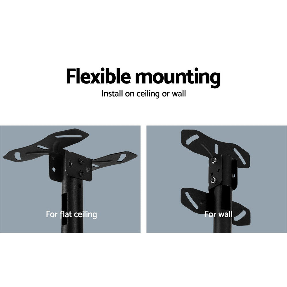 TV Wall Mount Bracket for 32"-75" LED LCD TVs Full Motion Ceiling Mounted