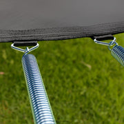 Kahuna 12ft Outdoor Trampoline Kids Children With Safety Enclosure Pad Mat Ladder Basketball Hoop Set - Blue