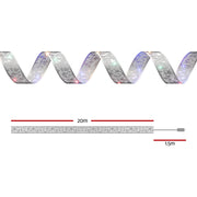 20M Christmas Lights Ribbon Fairy Light 200 LED Colored Jingle Jollys